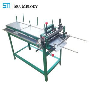 Handvirkt gler rör skurður vél